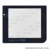 Pantalla Repuesto del cristal transparente para Gameboy Pocket color negro