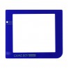 Pantalla Repuesto del cristal transparente para Gameboy Pocket color azul