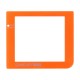 Repuesto del cristal transparente para Gameboy Pocket color naranja
