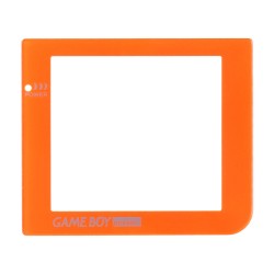 Repuesto del cristal transparente para Gameboy Pocket color naranja