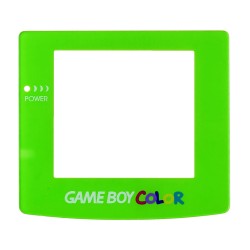 Repuesto del cristal transparente para Gameboy Color en verde