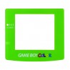 Pantalla Repuesto del cristal transparente para Gameboy Color en verde