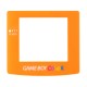 Repuesto del cristal transparente para Gameboy Color en naranja