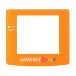 Repuesto del cristal transparente para Gameboy Color en naranja