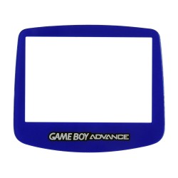 Repuesto del cristal transparente para Gameboy Advance en azul