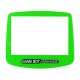 Repuesto del cristal transparente para Gameboy Advance en verde