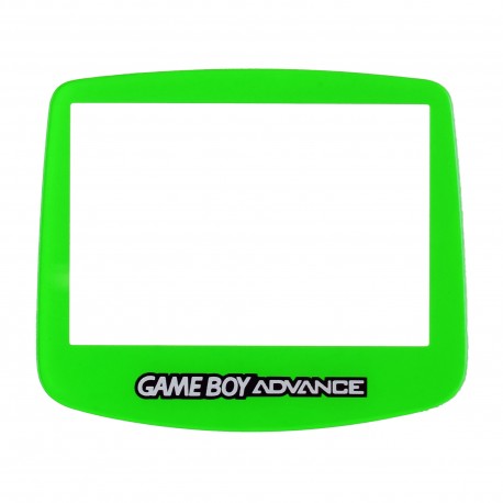 Repuesto del cristal transparente para Gameboy Advance en verde