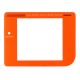 Repuesto del cristal transparente para Gameboy color naranja