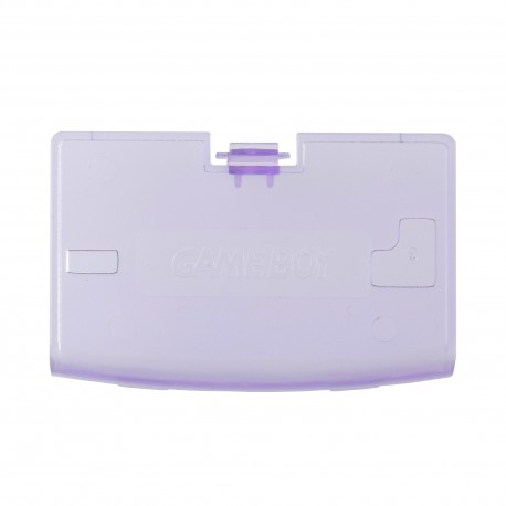 Tapa de la batería para Gameboy Advance en transparente