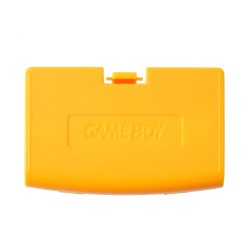 Tapa de la batería para Gameboy Advance en amarillo