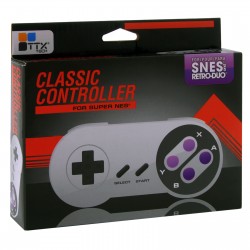 Mando Super Nintendo TTX Tech Gris