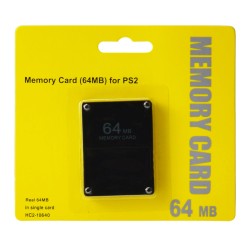 Tarjeta de memoria de 64Mb para PS2