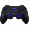 Mando inalámbrico Double Shock para Ps3 azul y negro
