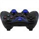 Mando inalámbrico Double Shock para Ps3 azul y negro