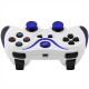 Mando inalámbrico Double Shock para Ps3 blanco y azul