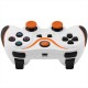 Mando inalámbrico Double Shock para Ps3 blanco y naranja