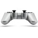 Mando inalámbrico para PS3 plateado