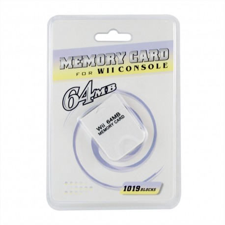 Memory Card de 64mb para Gamecube/Wii