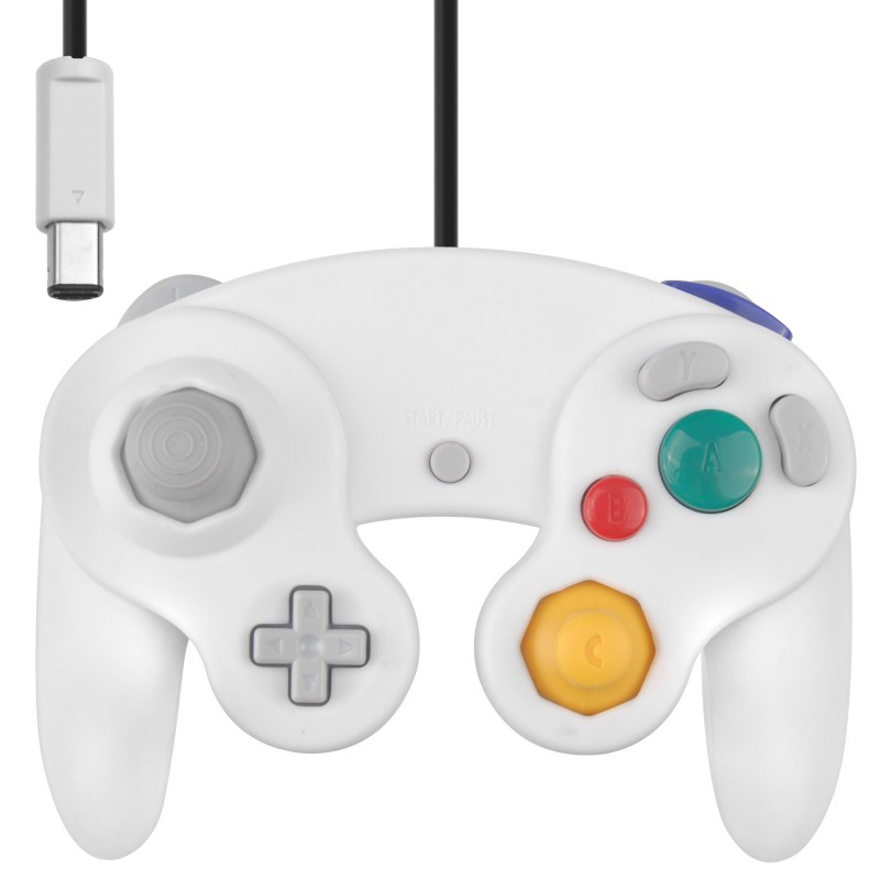 Mando Gamecube Blanco Mejor modelo Disponible Madrid consolas y mandos