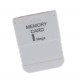 Tarjeta de memoria de 1Mb para Ps One y Psx