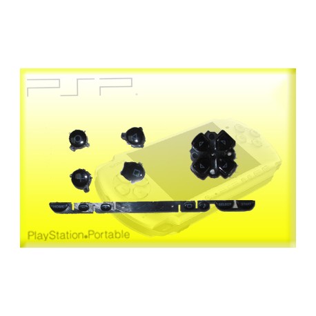 Recambio de los botones y cruceta de la PSP