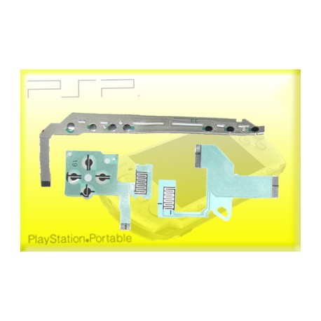 Set de conectores de los botones de la PSP