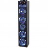 Torre de 5 altavoces Azul