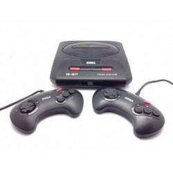 Consola Megadrive con dos mandos