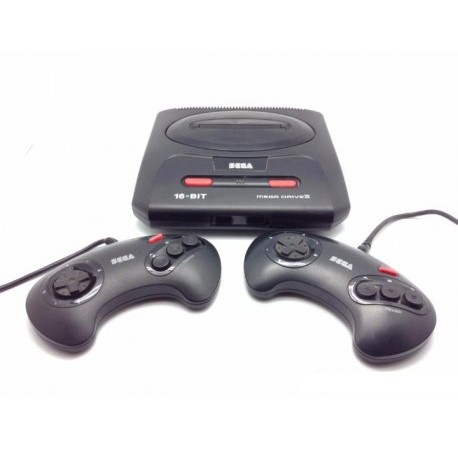Consola Megadrive con dos mandos