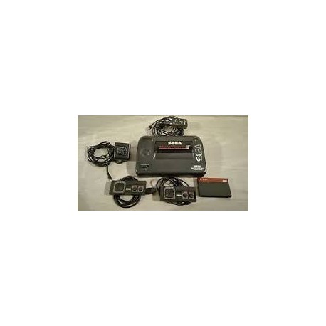 Consola Master System con dos mandos