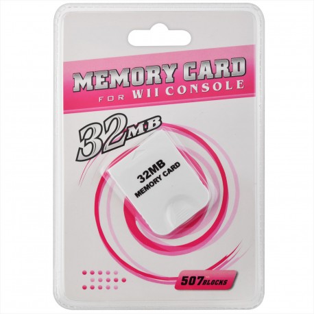Tarjeta de memoria 32Mb para Gamecube/Wii