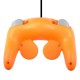 Mando naranja con vibración para Gamecube/Wii