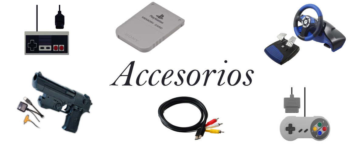 Accesorios Consolas Antiguas Madrid